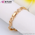 73604 Xuping Fashion Jewelry Banhado A Ouro Mulher Pulseira